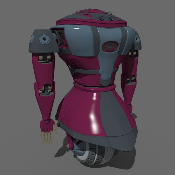 3dsmax robot character - Robo M9 - Material by Tschirner
